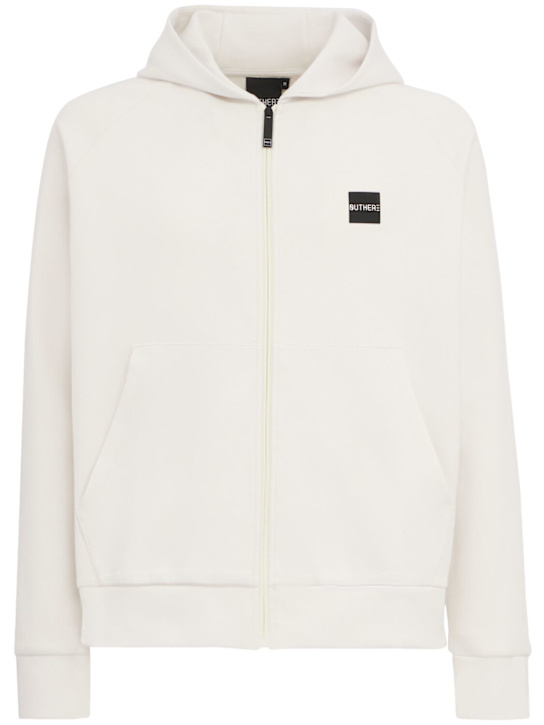 OUTHERE - Aura cotton blend zip-up sweatshirt