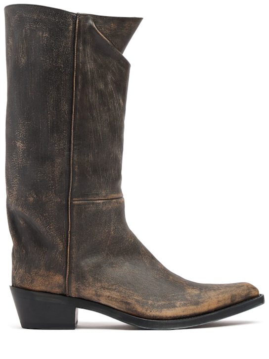 Khaite: 35mm Clive slouchy cowboy boots