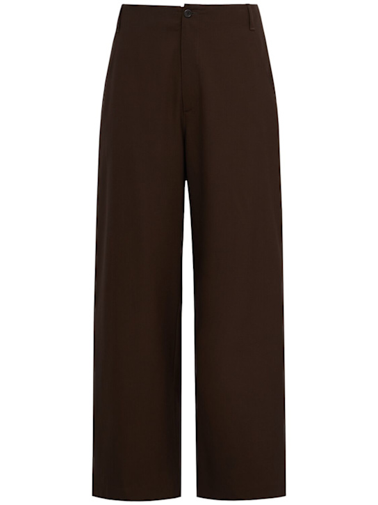 AMOMENTO - Wool wide pants