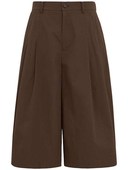 AMOMENTO - Wide Bermuda pants