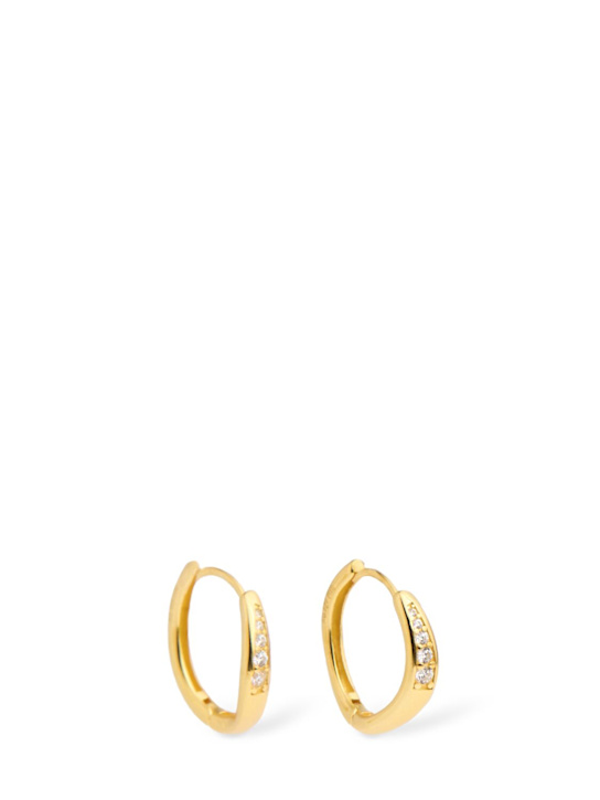 PHILIPPA STUDIOS - Wave combo large hoop earrings