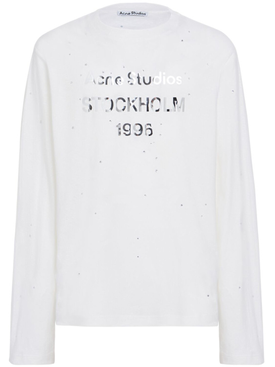 Acne Studios - Edden 1996 cotton blend t-shirt