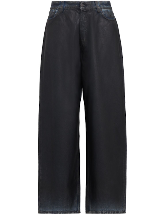 Acne Studios - Jeans 2023 Charcoal in denim spalmato