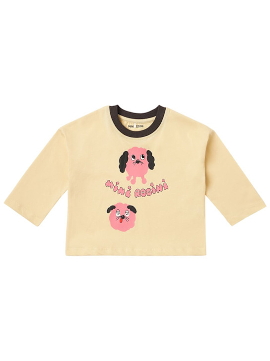 Mini Rodini: Printed cotton l/s t-shirt