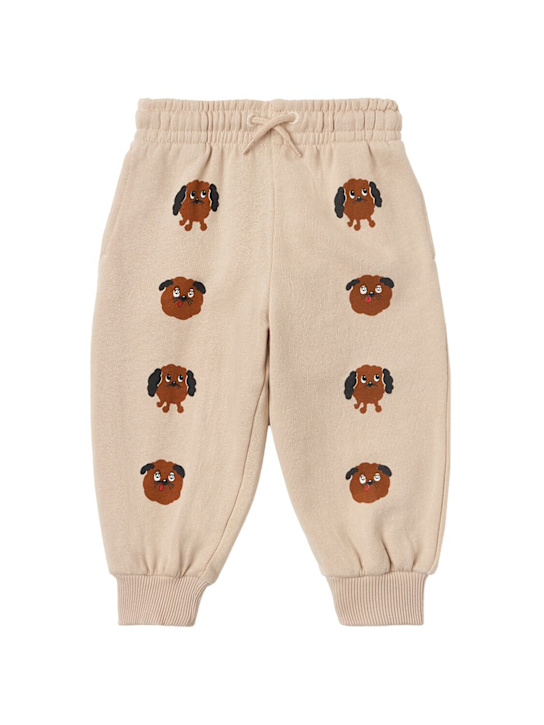 Mini Rodini: Pantalones deportivos de algodón con estampado