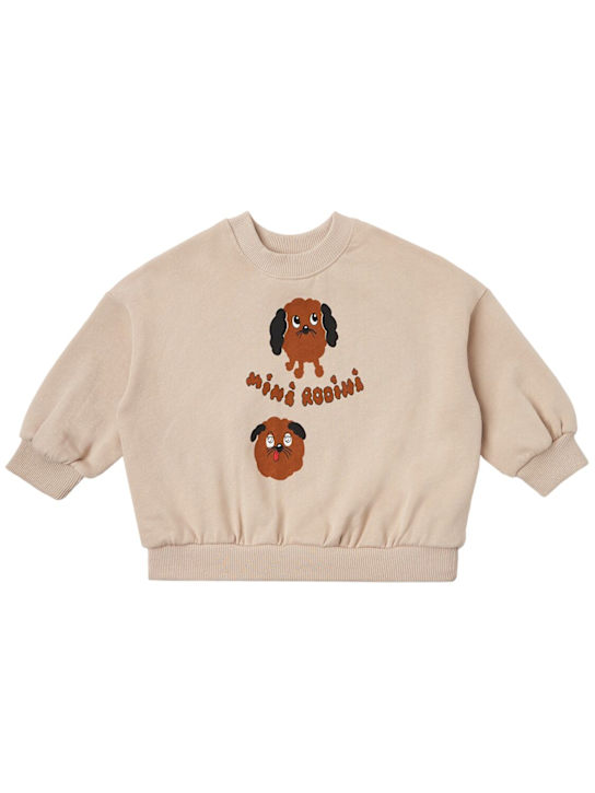 Mini Rodini: Printed cotton crewneck sweatshirt