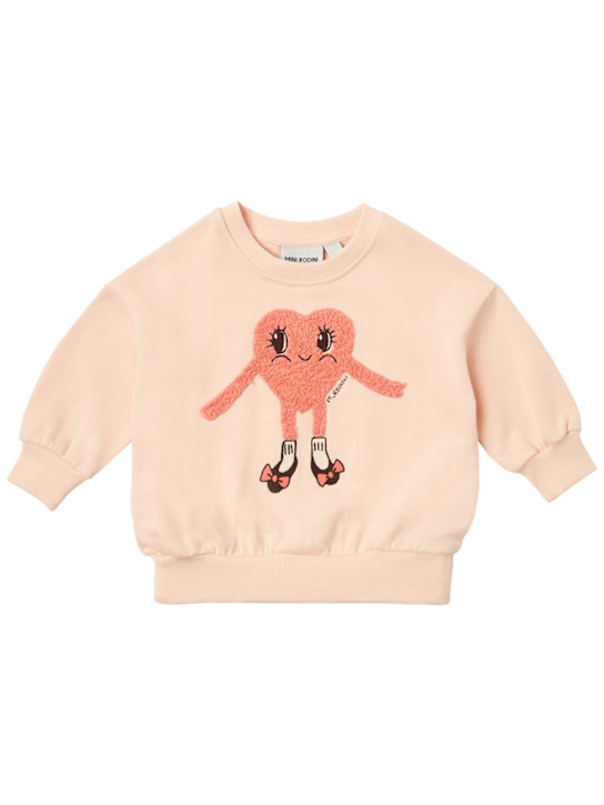 Mini Rodini: Printed cotton crewneck sweatshirt