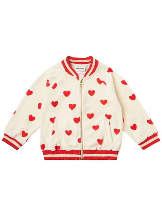 Mini Rodini - Printed cotton blend bomber jacket