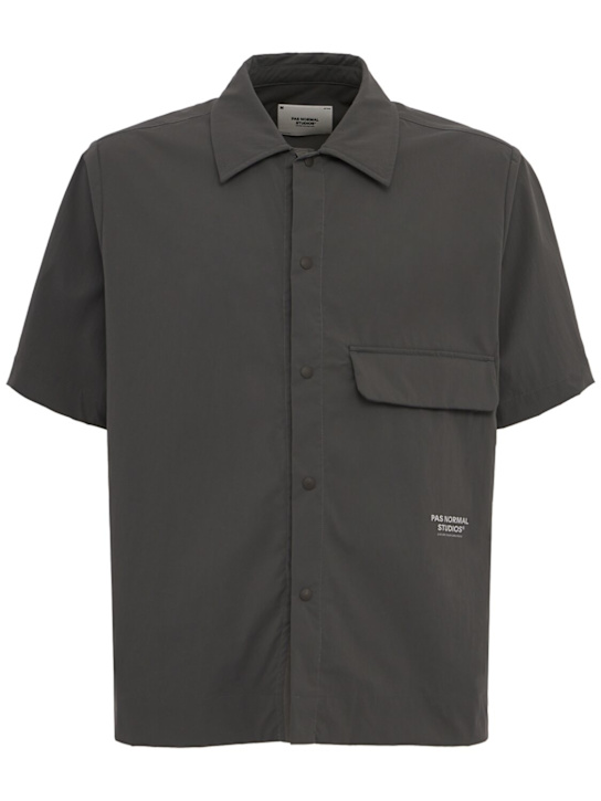 PAS NORMAL - Light tech relaxed fit shirt