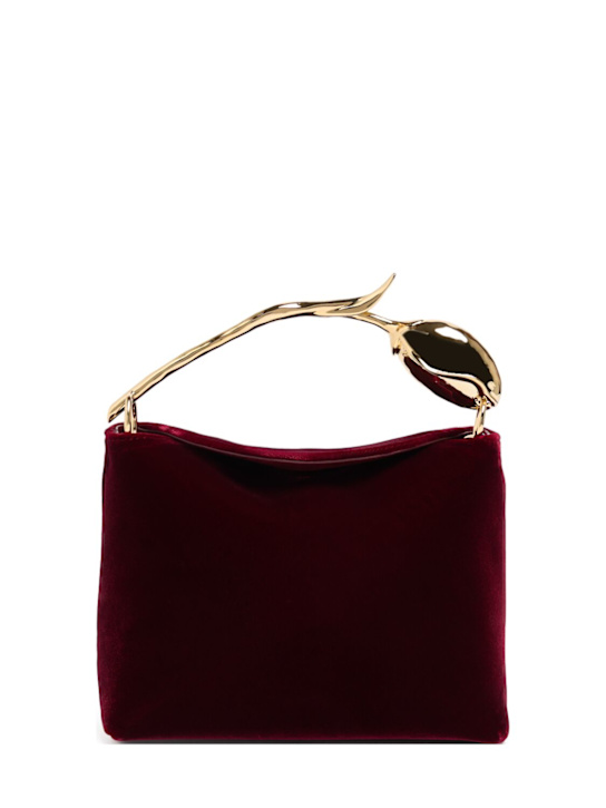ERDEM - Mini Bloom velvet top handle bag