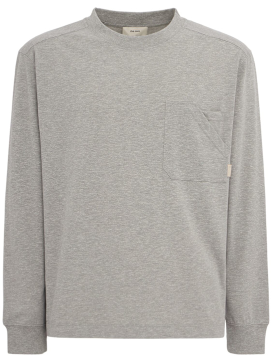 THE CORE: Long-sleeve t-shirt w/ pocket