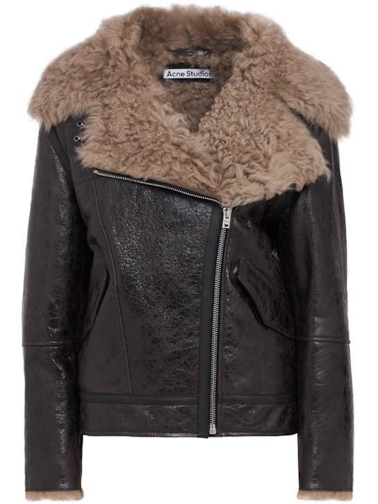 Acne Studios - Veste Luxy en shearling