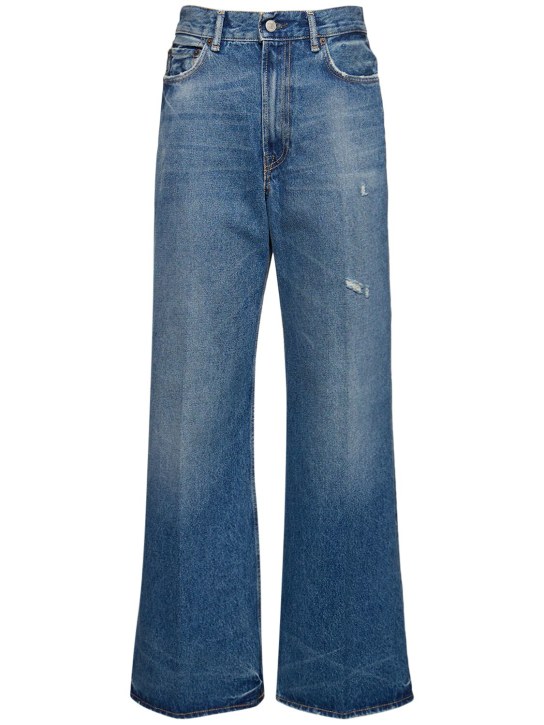 Acne Studios - Jean ample en denim taille haute 2022