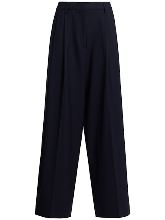 FABIANA FILIPPI: Pantaloni ampi sartoriali in misto poly