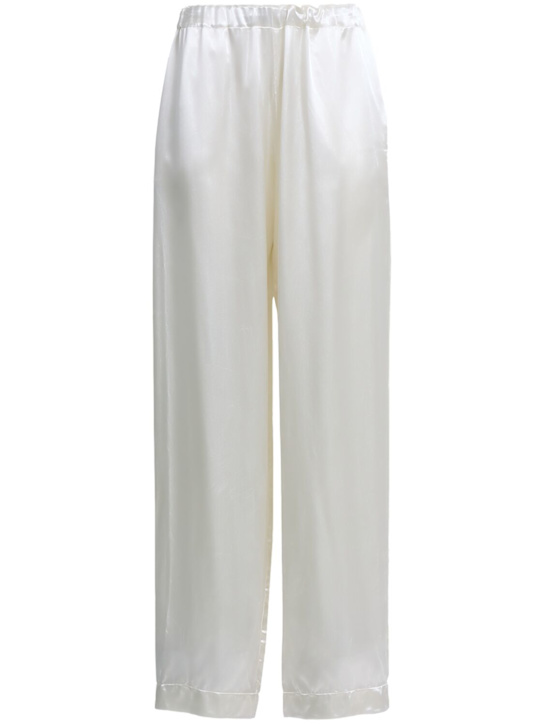 FABIANA FILIPPI - Pantalon ample en satin