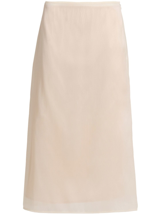 FABIANA FILIPPI - Poly blend a-line midi skirt