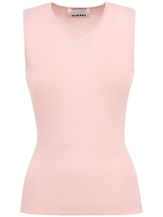 NAMI: Cashmere & silk knit tank top
