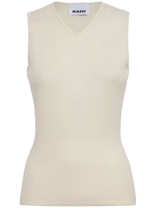 NAMI - Cashmere & silk knit tank top