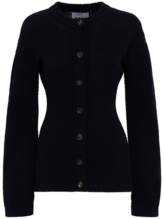 NAMI: Cotton guernsey cardigan