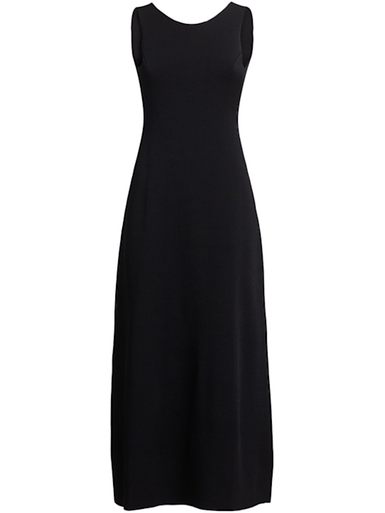 NAMI: Open back viscose dress