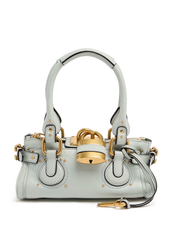 Chloé: Borsa a spalla Paddington in pelle martellata
