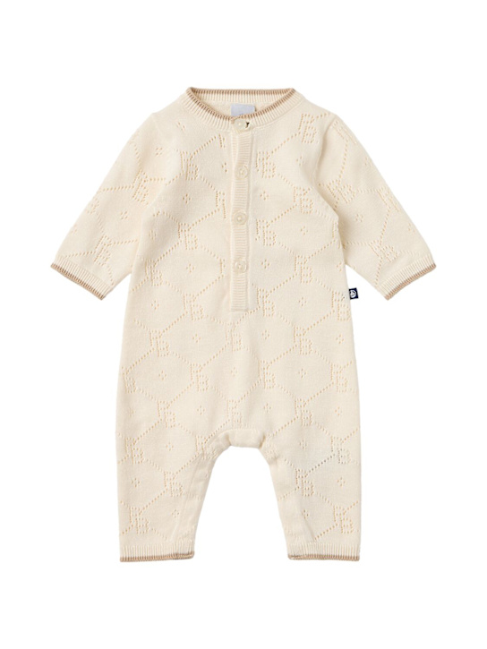 Petit Bateau - Printed cotton jersey romper