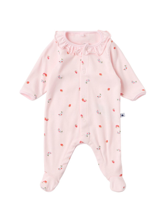 Petit Bateau - Printed cotton jersey romper & bodysuit
