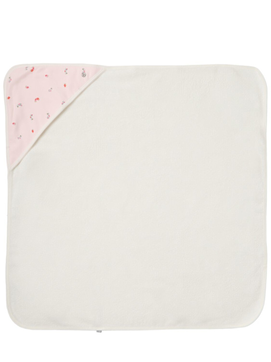 Petit Bateau: Printed cotton blend terry bath towel