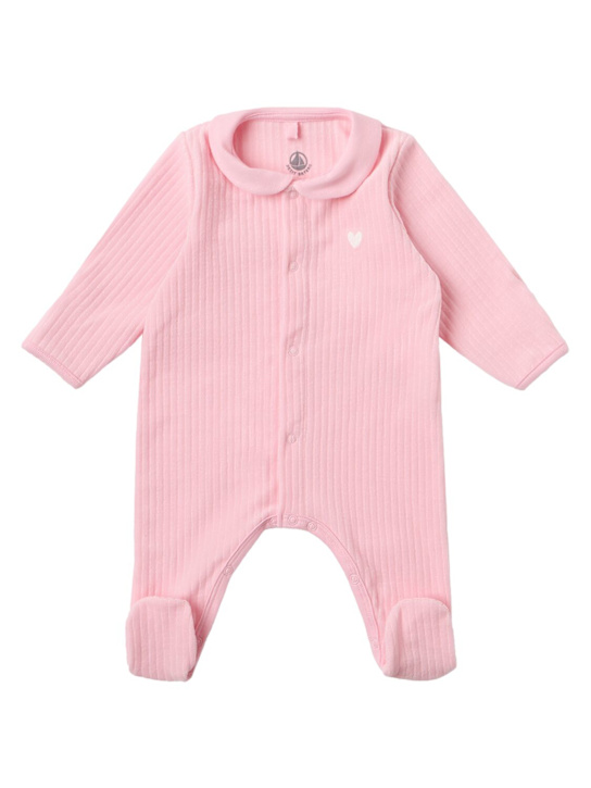 Petit Bateau - Cotton jersey romper