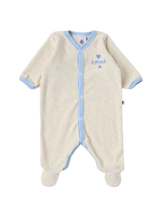 Petit Bateau - Cotton jersey romper