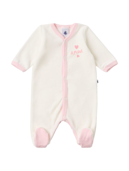 Petit Bateau - Cotton jersey romper