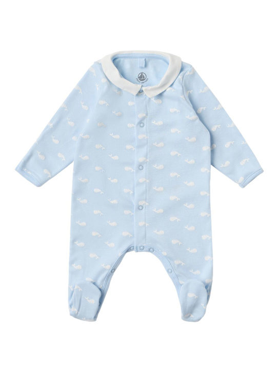Petit Bateau - Cotton jersey romper