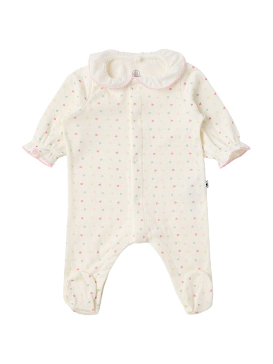 Petit Bateau - Cotton jersey romper