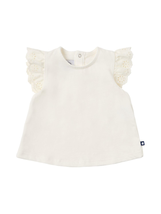 Petit Bateau: Ruffled t-shirt