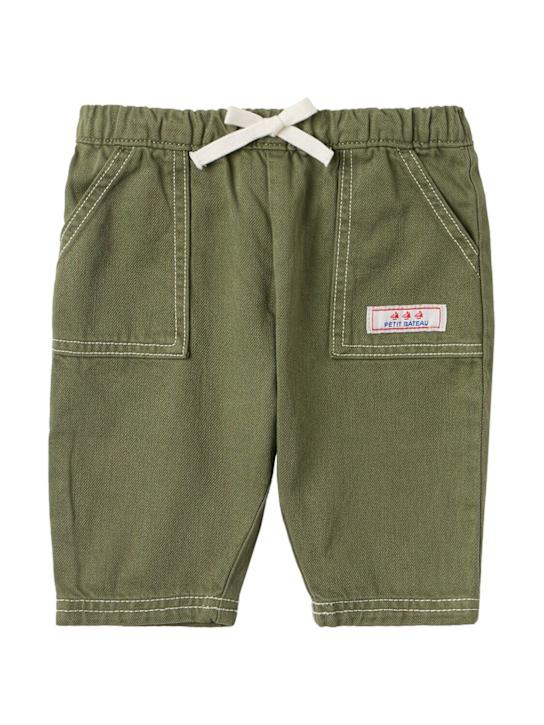 Petit Bateau: Cotton blend jersey pants