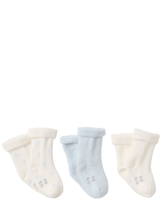 Petit Bateau - Set of 3 socks