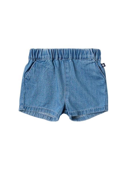 Petit Bateau - Cotton chambray shorts