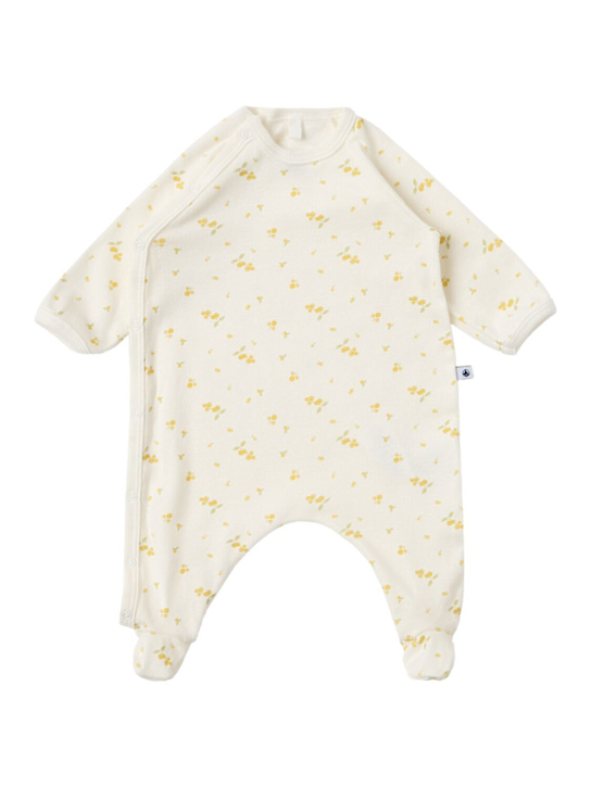 Petit Bateau - Printed cotton jersey romper