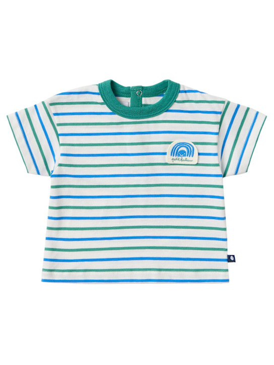 Petit Bateau: Striped cotton jersey t-shirt
