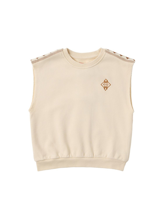 MORNING MESS THERAPY - Printed knit vest