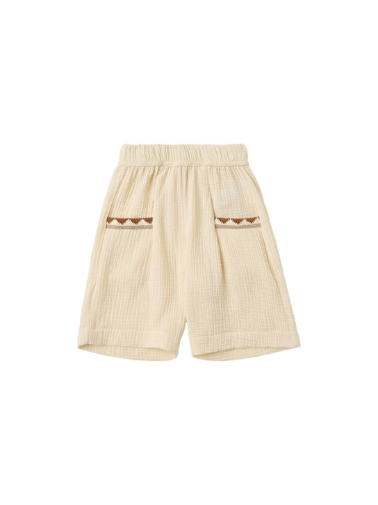 MORNING MESS THERAPY: Cotton shorts