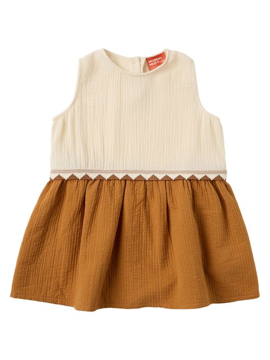 MORNING MESS THERAPY: Double cotton dress