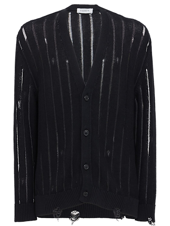 Laneus - Knitted cotton cardigan