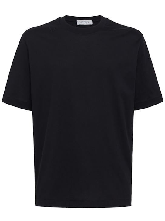 Laneus - Cotton jersey oversize t-shirt
