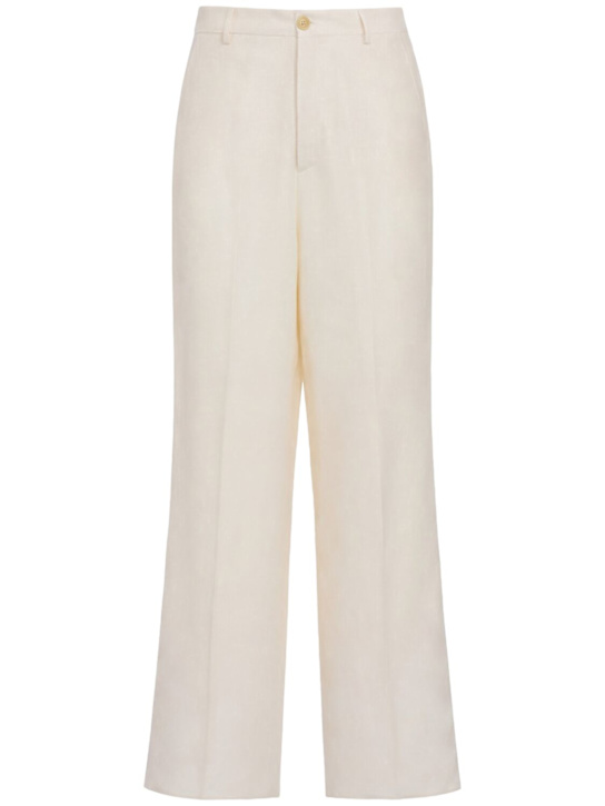 Laneus - Viscose & linen pants