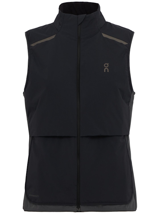 On: Weather vest