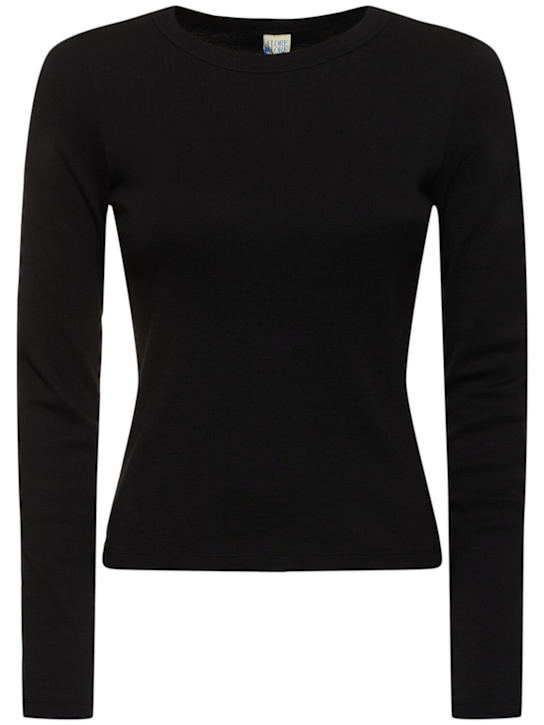 Flore Flore - Max Tee organic cotton rib l/s t-shirt