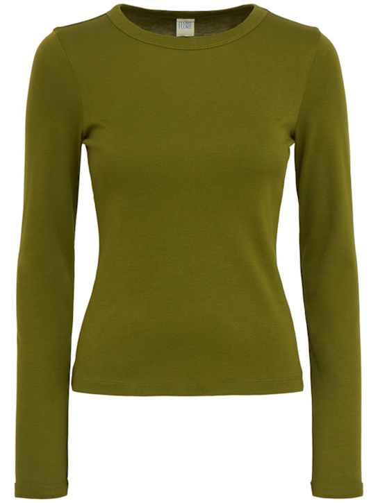 Flore Flore - Max long sleeve cotton t-shirt