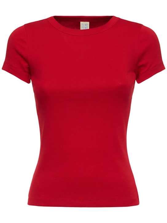 Flore Flore - Car Baby Tee organic cotton rib t-shirt