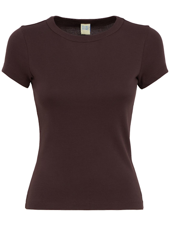 Flore Flore - Car Baby Tee organic cotton rib t-shirt